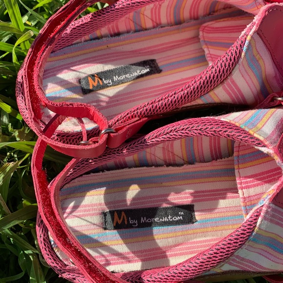 M by Morenatom Pink Slingback Shoes-7M - Picture 3 of 8